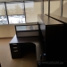 Espresso Single Pedestal L Suite Desk O/H Storage $/pair 66x66